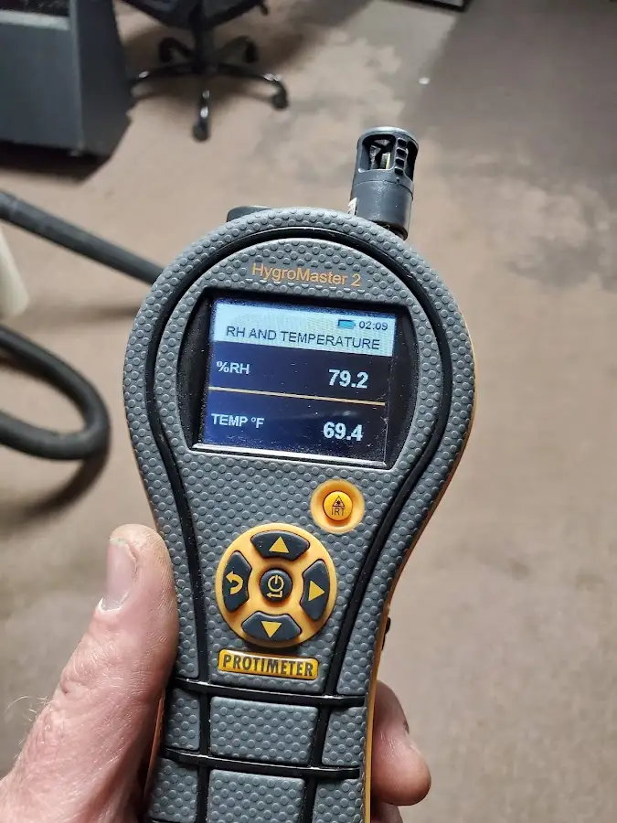 Moisture meter humidity assessment for Fire & Smoke Damage Restoration in Justin